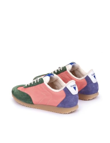 VERBENAS Sneakers One Nylon/Serraje Coral/muschio/Lavanda - Größe: 39 von VERBENAS