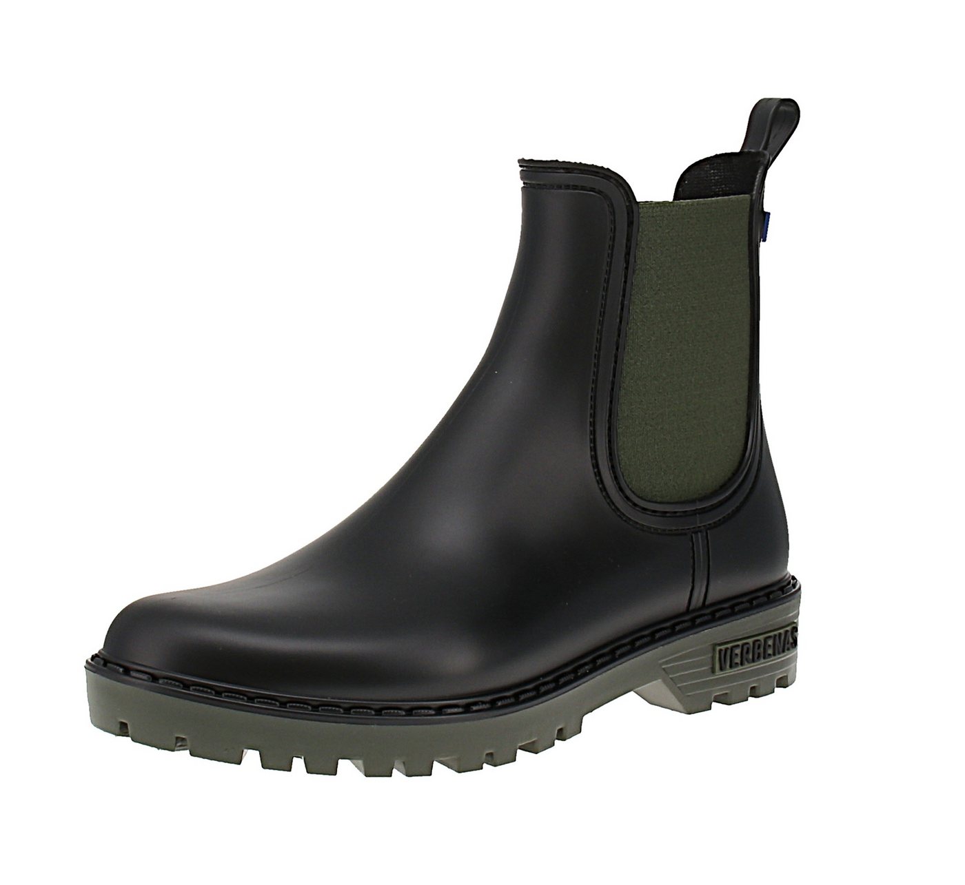VERBENAS Verbenas 5760020434 Gaudi Mate - Damen Chelsea Boots - Negro-Kaki Stiefel von VERBENAS