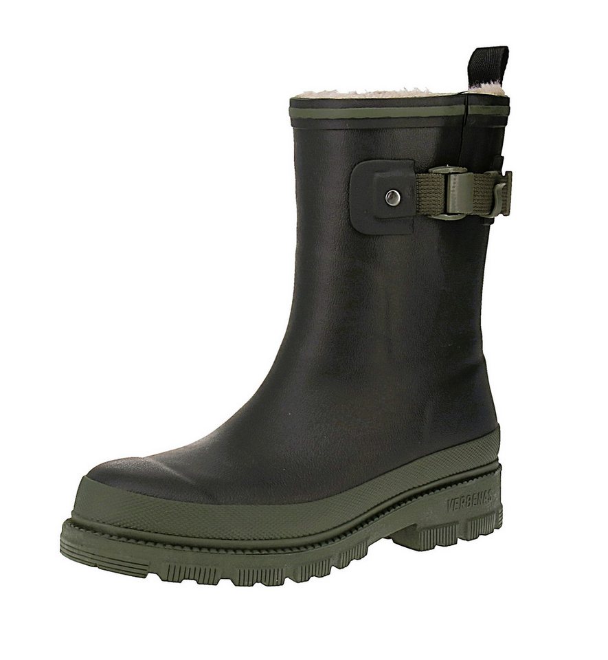 VERBENAS Verbenas 9302190985 Lina Mate Combi Fur - Damen Boots - Black-Kaki Stiefel von VERBENAS