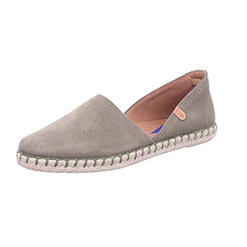 Verbenas Damen Espadrille CARMEN Grün Leder 36 von VERBENAS