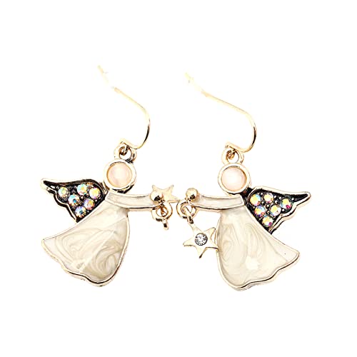 VERDANVERSE Engel Ohrringe Für Mädchen Kleine Engel Ohrhaken Aus Süße Ohrhänger Passend Für Shopping Verabredungen Und Hochzeiten Als Geschenk Geeignet VERDANVERSE Engel Ohrringe Für Mädchen Kleine Engel Ohrhaken Aus Süße Ohrhänger Passend Für Shopping Verabredungen Und Hochzeiten Als Geschenk Geeignet von VERDANVERSE