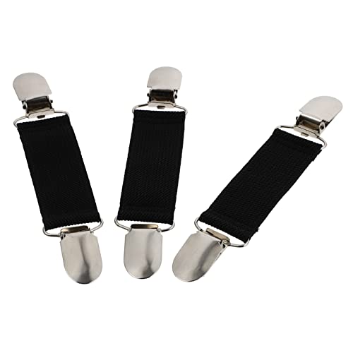 VERDANVERSE 1 Satz Vintage Pullover Clips Set Pack Retro Kleider Clips für Damen Schwarz für Pullover Cardigans Schals und von VERDANVERSE