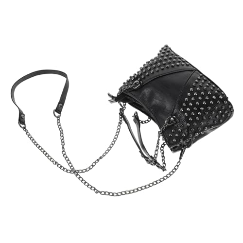 VERDANVERSE 1 Stück Damen Nieten Crossbody Bag Stilvolle Umhängetasche mit Kette für Freizeit Shopping Reisen und Alltag Geräumige Schultertasche für Handy Kosmetik und VERDANVERSE 1 Stück Damen Nieten Crossbody Bag Stilvolle Umhängetasche mit Kette für Freizeit Shopping Reisen und Alltag Geräumige Schultertasche für Handy Kosmetik und von VERDANVERSE