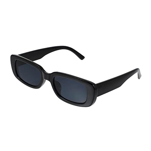 VERDANVERSE 1 Stück Quadratische Sonnenbrille für Erwachsene Retro Uv Schutz Brille Sonnenbrille für Strandfotos und Alltag Schwarz und Leicht Tragbar VERDANVERSE 1 Stück Quadratische Sonnenbrille für Erwachsene Retro Uv Schutz Brille Sonnenbrille für Strandfotos und Alltag Schwarz und Leicht Tragbar von VERDANVERSE
