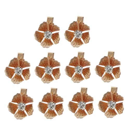 VERDANVERSE 10stücke Blumen-haarspangen Teiliges Minimalistische Haarklammern Dekorative Haarclips Für Damen Vielseitige Haaraccessoires Für Jeden Anlass von VERDANVERSE