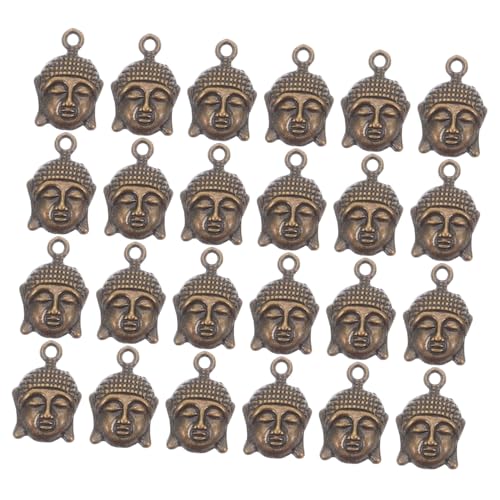 VERDANVERSE 100 Stück Charms Anhänger Schmuck Vintage Lose Perlen Vintage Perle Perlen Für Schlüsselanhänger Armband Lose Charm Schlüsselanhänger von VERDANVERSE