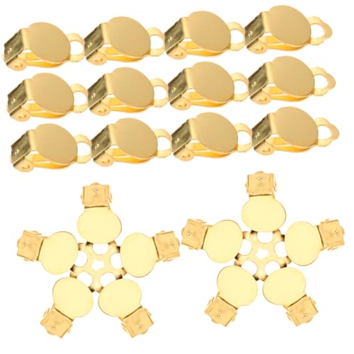 VERDANVERSE 100 Stück Teiliges Damen Ohrklipser aus Leichte Modische Ohrringe für Ohrläppchen Komfortabel und Sicher Vielseitig Tragbar für Alltag und Besondere Anlässe von VERDANVERSE