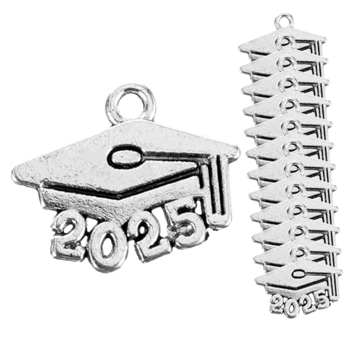 VERDANVERSE 15 Stück Graduation Cap Tassel Charms Teiliges Schmuckanhänger für Abschlussfeiern Armband Ohrring DIY Basteln Party Dekoration VERDANVERSE 15 Stück Graduation Cap Tassel Charms Teiliges Schmuckanhänger für Abschlussfeiern Armband Ohrring DIY Basteln Party Dekoration von VERDANVERSE