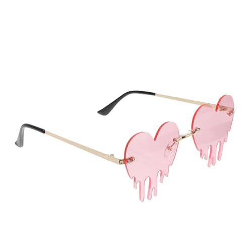 VERDANVERSE 1Paar Herzförmige Sonnenbrille für Damen Stilvolle Dekorbrille für Strand und Festivals Schutz Leicht und Tragbar für Urlaubsfeiern VERDANVERSE 1Paar Herzförmige Sonnenbrille für Damen Stilvolle Dekorbrille für Strand und Festivals Schutz Leicht und Tragbar für Urlaubsfeiern von VERDANVERSE