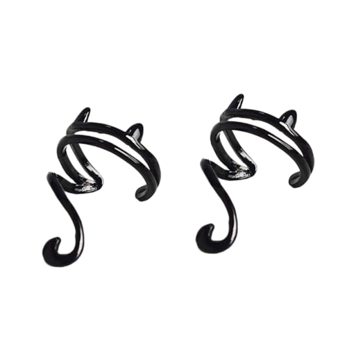 VERDANVERSE 1Paar Kreative Silber Ohrclips Katzen Form Einzigartiger Ohrschmuck für Damen Leicht für Täglichen Gebrauch Hypoallergen VERDANVERSE 1Paar Kreative Silber Ohrclips Katzen Form Einzigartiger Ohrschmuck für Damen Leicht für Täglichen Gebrauch Hypoallergen von VERDANVERSE