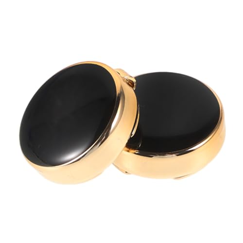 VERDANVERSE 1Paar Manschettenknopf Alternativen Knopfabdeckungen für Herren Langlebig und für Formelle Anlässe und Personalisierbaren Stil von VERDANVERSE