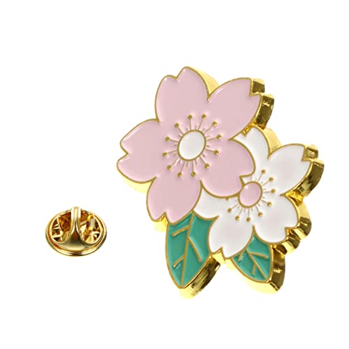 VERDANVERSE 1Stück Kirschblüten Brosche Mode Brosche Anstecknadel für Kleidung Taschen und Hüte für Valentinstag Geburtstage und Besondere Anlässe von VERDANVERSE