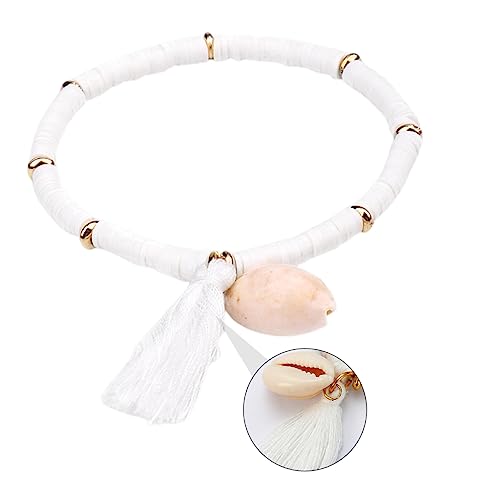 VERDANVERSE 1Stück Muschel Armband für Damen Verstellbares Kreatives Schmuckzubehör Handgefertigtes Ethno Armband Hochwertigem Polymer für Besondere Anlässe VERDANVERSE 1Stück Muschel Armband für Damen Verstellbares Kreatives Schmuckzubehör Handgefertigtes Ethno Armband Hochwertigem Polymer für Besondere Anlässe von VERDANVERSE