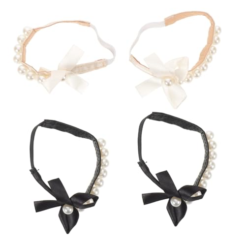 VERDANVERSE 2 Paare Abnehmbare Elastische Fersengurte mit Kunstperlen Rutschfeste Schuhbänder für High Heels Atmungsaktives Offenes Design Angenehm für Sommer Einfache Befestigung Damen von VERDANVERSE