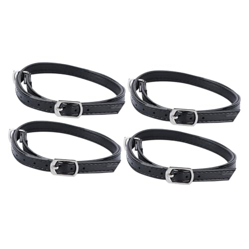 VERDANVERSE 2 Paare Verstellbare Austauschbare High Heel Fersenhalter Damen Schuhriemen aus Hochwertigem PU Material Anti rutsch Schuhbänder für Bequemes Tragen für Sicheren Halt bei Hohen von VERDANVERSE