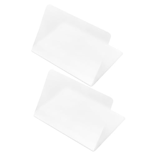 VERDANVERSE 2 Stck Teiliges Wiederverwendbarer Kunststoff Kartenhalter für Geldbörse Steckplätzen Transparent Schützender Kreditkartenhalter Praktischer Wallet Einsatz für Sicheren von VERDANVERSE