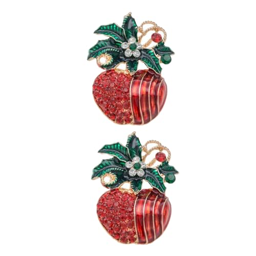 VERDANVERSE 2 Stück Brosche Legierung mit Emaille Dekorative Anstecker für Kleidung Hüte Schals und Taschen von VERDANVERSE