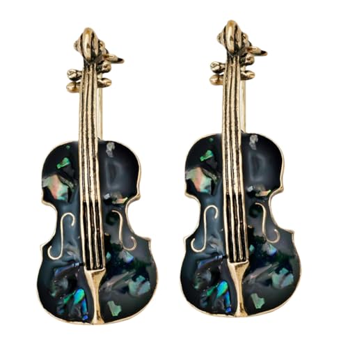 VERDANVERSE 2 Stück Delicate Violoncello Brooch Legierung Schmuck Anstecknadel für Damen Party Festival Kleidung Accessoire Modisch Elegant von VERDANVERSE