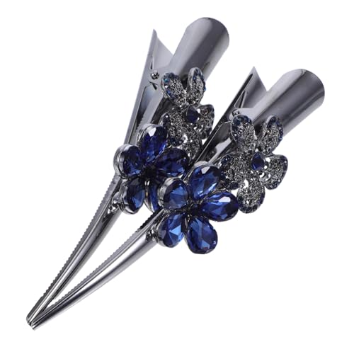 VERDANVERSE 2 Stück Eleganter Haarspangen mit Funkelnden Strasssteinen Sichere Haarklammern für Damen Vielseitig für Hochzeit Party und Alltag Design für Festen Halt und Schnelles Styling von VERDANVERSE