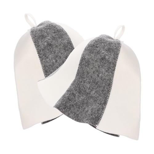 VERDANVERSE 2 Stück Filz Sauna Hut Atmungsaktive Sauna Mütze Wiederverwendbare Duschhaube für Damen für Dampfbad und Wellnessanwendungen Vielseitig Einsetzbar VERDANVERSE 2 Stück Filz Sauna Hut Atmungsaktive Sauna Mütze Wiederverwendbare Duschhaube für Damen für Dampfbad und Wellnessanwendungen Vielseitig Einsetzbar von VERDANVERSE