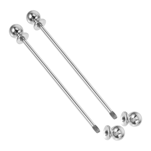 VERDANVERSE 2 Stück Herren Hemd Kragenstifte Metall Krawattennadel Anstecker Kostüm Accessoires für Formelle Anlässe Hochzeit Party Geschenkidee von VERDANVERSE