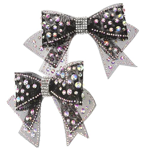 VERDANVERSE 2 Stück Strass Schuhdeko mit Schleife Teiliges Langlebige Kristallapplikation Abnehmbare Schuhverzierung für Hochzeit Geburtstag Elegante Damenschuhe Vielseitig Anbringbar von VERDANVERSE