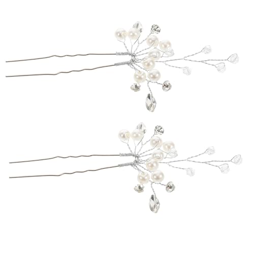 VERDANVERSE 2 Stück U Förmige Haarnadeln für Bräute Teiliges Handgefertigten Perlen Haarspangen Vintage Haarschmuck für Hochzeiten und Besondere Anlässe und Elegant VERDANVERSE 2 Stück U Förmige Haarnadeln für Bräute Teiliges Handgefertigten Perlen Haarspangen Vintage Haarschmuck für Hochzeiten und Besondere Anlässe und Elegant von VERDANVERSE