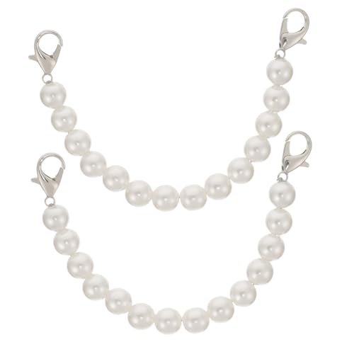 VERDANVERSE 2 Stück Verstellbare Perlen High Heel Schuhriemen Damen Absatzschutz Komfortable Langlebige Abnehmbare Fersenschlaufen für Sandalen und Pantoletten Vielseitig Kombinierbar Passend von VERDANVERSE