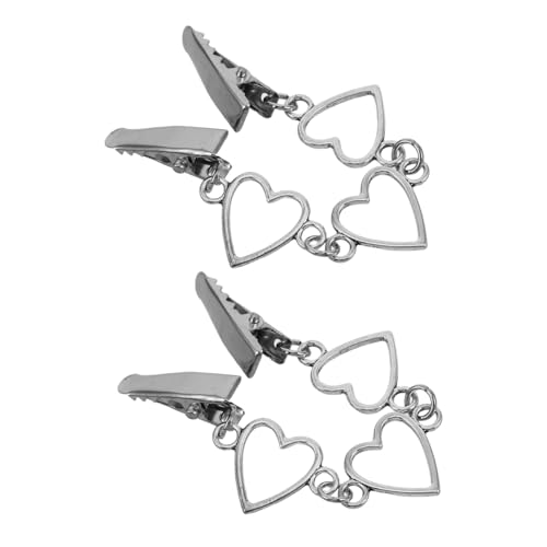 VERDANVERSE 2 Stück Vintage Herz-ketten Kragenclips aus Romantische Broschen für Strickjacken Pullover und Hemdkragen Vielseitige Modeschmuck Accessoires für Damen VERDANVERSE 2 Stück Vintage Herz-ketten Kragenclips aus Romantische Broschen für Strickjacken Pullover und Hemdkragen Vielseitige Modeschmuck Accessoires für Damen von VERDANVERSE