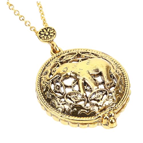 VERDANVERSE 2 Stück Vintage Lupe Anhänger Halskette mit Elefantenmotiv Retro Leselupe Schmuck Lange Pulloverkette für Damen Robustes Material Modischer Retro Stil VERDANVERSE 2 Stück Vintage Lupe Anhänger Halskette mit Elefantenmotiv Retro Leselupe Schmuck Lange Pulloverkette für Damen Robustes Material Modischer Retro Stil von VERDANVERSE