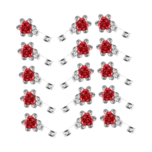 VERDANVERSE 20 Stück Süße Haarschmuck mit Strass für Kleine Mädchen für Alltag und Besondere Anlässe Leicht und von VERDANVERSE