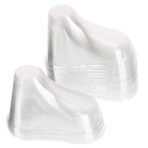 VERDANVERSE 20 Stück Teiliges Durchsichtiges Babyfußmodell aus Kunststoff Stabile Babyschuh Söckchenhalterung Schaufenster Displayständer für Kleinkinderschuhe für Geschäft Heimpräsentation von VERDANVERSE