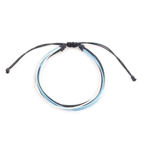 VERDANVERSE 24 Stück Teiliges Bohemian Stil Wasserdichtes Handgefertigtes Wachsarmband für Damen Verstellbares Geflochtenes Armband als Täglicher Schmuck für Besondere Anlässe von VERDANVERSE
