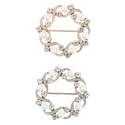 VERDANVERSE 2Stücke Eckknotenschnallen für Kleidung Hochwertige Clips zur Dekoration von T Shirts Hemden Schals und Rostfrei Einfach zu Bedienen Entfernen von VERDANVERSE