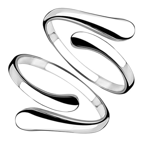 VERDANVERSE 2Stücke Geometrische Offene Kreisringe für Frauen Modisches Kreuzdesign Robuste Kupferkonstruktion Vielseitig für Besondere Anlässe Chic Statement VERDANVERSE 2Stücke Geometrische Offene Kreisringe für Frauen Modisches Kreuzdesign Robuste Kupferkonstruktion Vielseitig für Besondere Anlässe Chic Statement von VERDANVERSE