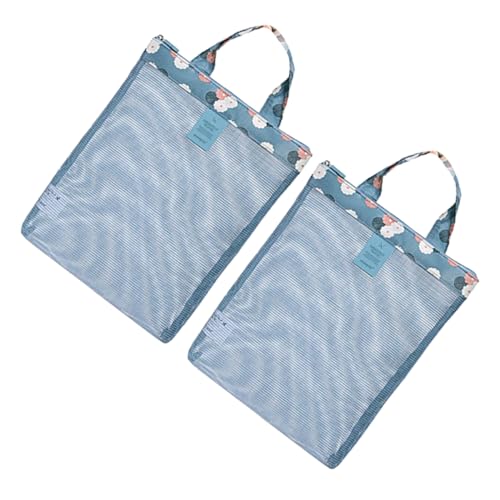 VERDANVERSE 2stücke Strandtaschen Aus Netzmaterial Multifunktionale Und Leichte Strandtasche Mit Großem Stauraum Für Handtücher Wasserflaschen Und Spielzeug Für Sommer Und VERDANVERSE 2stücke Strandtaschen Aus Netzmaterial Multifunktionale Und Leichte Strandtasche Mit Großem Stauraum Für Handtücher Wasserflaschen Und Spielzeug Für Sommer Und von VERDANVERSE