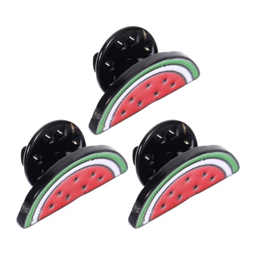 VERDANVERSE 3 Stück Wassermelonen Anstecknadeln Süße Emaille Broschen für Kleidung Fruchtige Jacken und Rucksacknadeln Langlebig und Leicht zu Tragen für Sommerpartys und Geburtstagsfeiern von VERDANVERSE