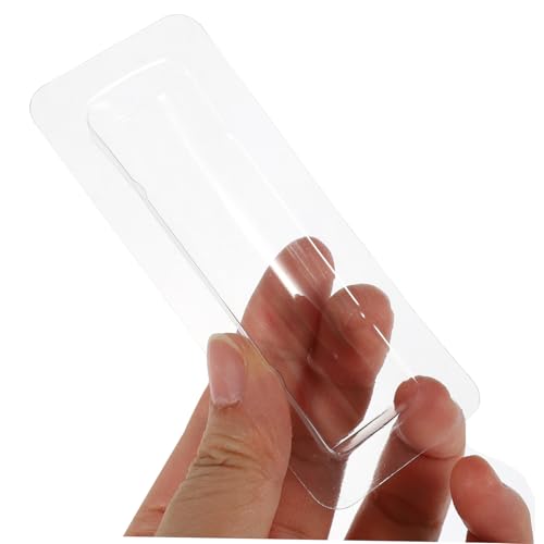 VERDANVERSE 30 Stück Transparente Lippenbalsam Geldbeutel Klare DIY Cash Pouches mit Durchsichtigem Fenster Robuste Aufbewahrungstaschen für Scheine Gutscheine und Bastelbedarf von VERDANVERSE