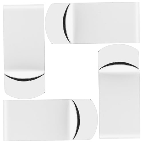 VERDANVERSE 4 Stück Geldclip Kompakt Robust und Vielseitig Praktischer Karten und Geldhalter für Outdoor und Alltag Stilvoller Schlanker Metall Clip für Scheine und Kleine Utensilien von VERDANVERSE