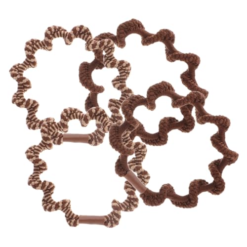 VERDANVERSE 4stücke Gedrehte Elastische Haargummis Gummibänder Für Haargummi-armbänder Geflochtene Haarseile Haarschmuck Für Frauen Und Mädchen von VERDANVERSE