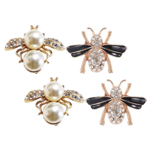 VERDANVERSE 4 Stück Teiliges Bienen Schuhclips aus Metall Schuhdekoration für Damen Vielseitige Schuhschmuck Accessoires Einfache Anbringung Geeignet für Pumps Sneaker und Partys VERDANVERSE 4 Stück Teiliges Bienen Schuhclips aus Metall Schuhdekoration für Damen Vielseitige Schuhschmuck Accessoires Einfache Anbringung Geeignet für Pumps Sneaker und Partys von VERDANVERSE