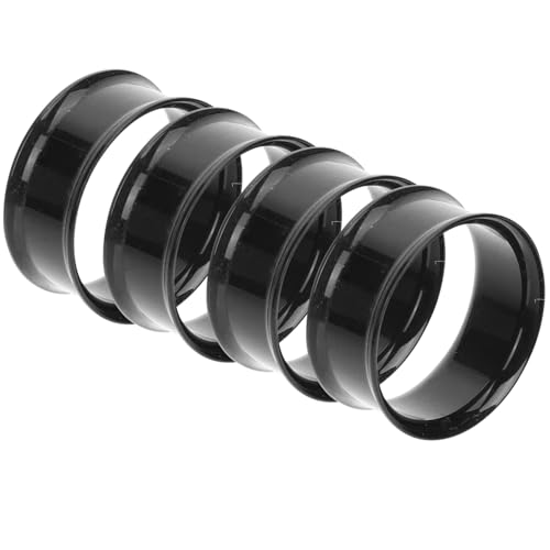 VERDANVERSE 4 Stück Teiliges Ohr Dehnstäbe Ohr Tunnels Expander für Damen und Herren Schmerzreduzierend Glatte Oberfläche Angenehm für Langes Tragen als für Ohrlochdehnung von VERDANVERSE