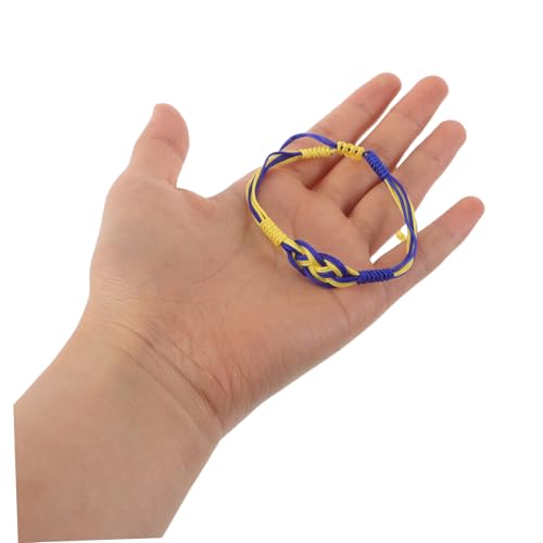 VERDANVERSE 4stücke Teiliges Handgefertigtes Geflochtenes Armband-set Mehrfarbig Gewebte Fadenarmbänder Mit Knotendesign Verstellbar Für Frauen Und Männer Freundschafts Und Reisezubehör von VERDANVERSE