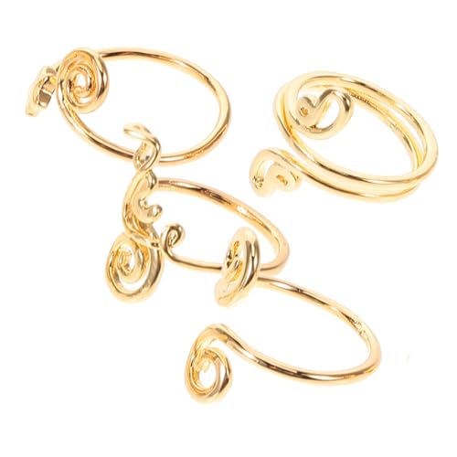 VERDANVERSE 4stücke Zehenringe Für Frauen Handgefertigte Offene Schwanzringe Verstellbare Mit Zirkon-verzierung Für Damen von VERDANVERSE