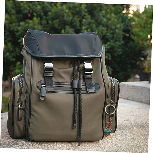 VERDANVERSE 6 Stück Teiliges Blaue Glasperlen Anhänger mit Einzigartigem Riss Design Leichte Schlüsselanhänger Schmuckanhänger für Taschen Rucksäcke Gürtel Dekorative und Praktische von VERDANVERSE