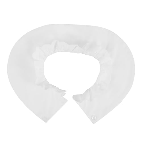 VERDANVERSE Abnehmbarer Falscher Kragen Damen Cape Krageneinsatz mit Verstellbaren Bändern Weiches Atmungsaktives Material Vielseitiger Bluseneinsatz für Kleider und Pullover von VERDANVERSE