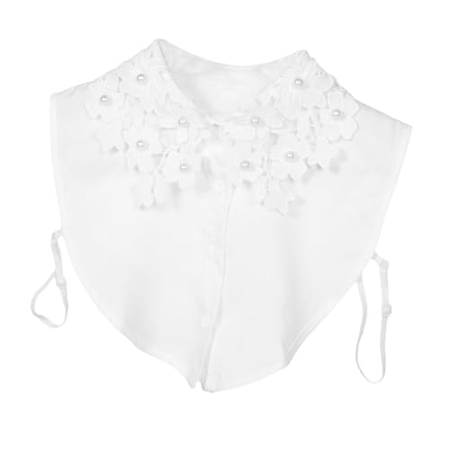 VERDANVERSE Abnehmbarer Rüschenspitzen Halskragen für Damen Elegantes Chiffon Accessoire für Alltag und Besondere Anlässe VERDANVERSE Abnehmbarer Rüschenspitzen Halskragen für Damen Elegantes Chiffon Accessoire für Alltag und Besondere Anlässe von VERDANVERSE