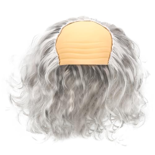 VERDANVERSE Glatzenperücke Für Cosplay Party Und Karneval Altmannkostüm-zubehör Einfache Handhabung Und Langlebiges Design von VERDANVERSE