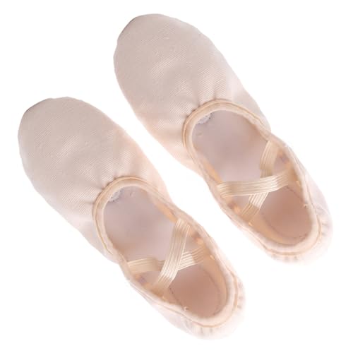 VERDANVERSE Ballettschuhe mit Elastischem rutschfest Leichte Tanzschläppchen für Mädchen Damen Yoga und Ballett Training Langlebig von VERDANVERSE