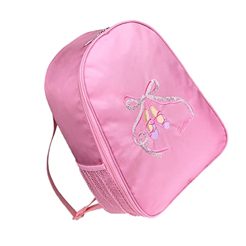 VERDANVERSE Balletttanz Bestickter Rucksack Aus Nylon Polyester Große Kapazität Für Ballettschuhe Kleid Outfits Handtücher Und Accessoires Als Schul Oder Alltags-Tasche Geeignet Für Mädchen von VERDANVERSE